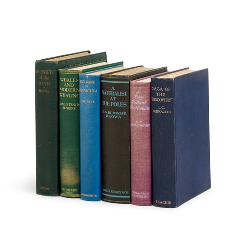 31 · BOOKS: A SMALL GROUP OF VARIOUS ACCOUNTS OF POLAR AND OTHER EXPLORATION, AND SIMILAR (6 vols)