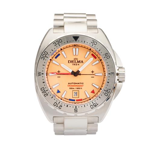 81 · DELMA STAINLESS STEEL OCEANMASTER WRIST WATCH