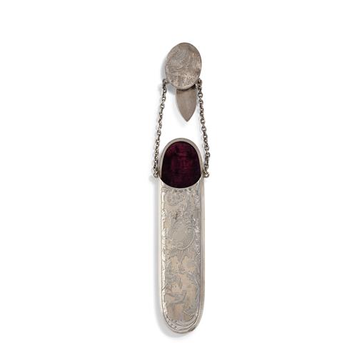 70 · A VICTORIAN SILVER CHATELAINE