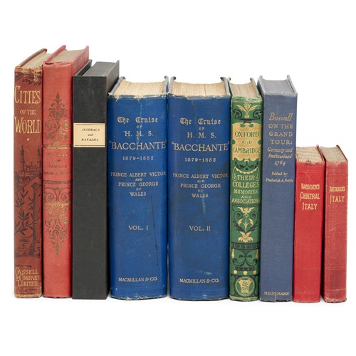 61 · BOOKS: A SMALL GROUP OF TRAVEL WORKS, etc. Mostly 19th century