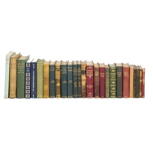 63 · BOOKS: A LARGE GROUP OF ASSORTED LITERATURE, POETRY, AND SIMILAR, MOSTLY ENGLISH Mostly 19th–early 20th century editions