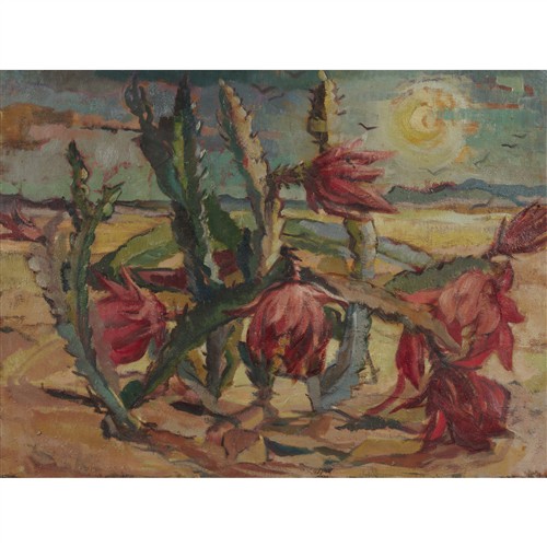 21 · JACQUELINE HICK (1919-2004) Australian Native Flowers oil on canvas 50.5 x 68.5cm
