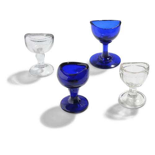 78 · FOUR GLASS EYE BATHS