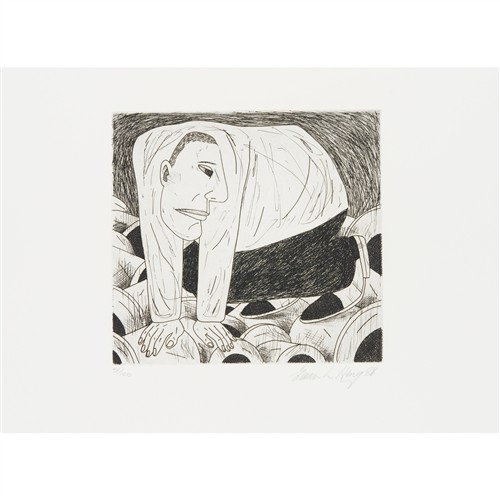 EUAN HENG (born 1945) Untitled 1988 etching, ed. 51/100 19 x 20.5cm (image); 28 x 38cm (sheet)