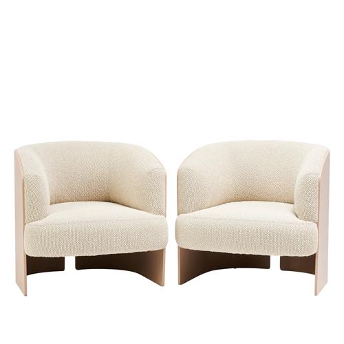 37 · PAIR OF 'INDIGO' ARMCHAIRS BY JARDAN
