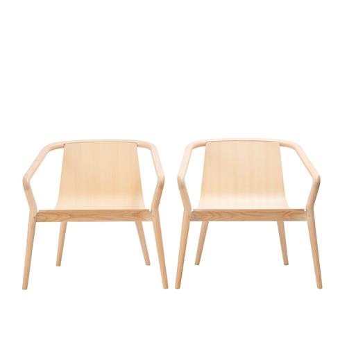 45 · METRICA DESIGN STUDIO PAIR OF 'THOMAS' LOUNGE CHAIRS FOR SP01