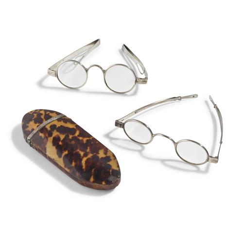 92 · TWO VICTORIAN SILVER SPECTACLES *CITES permit may be required for export