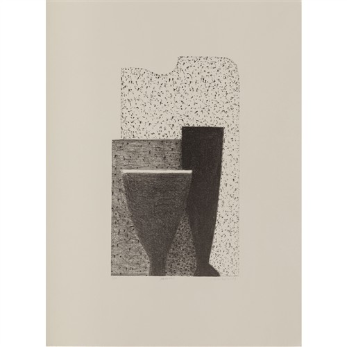 KEVIN LINCOLN (born 1941) Palette 1989 lithograph, ed. 2/30 76.5 x 56.5cm (sheet)