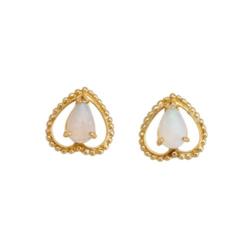 60 · PAIR OF OPAL EARRINGS