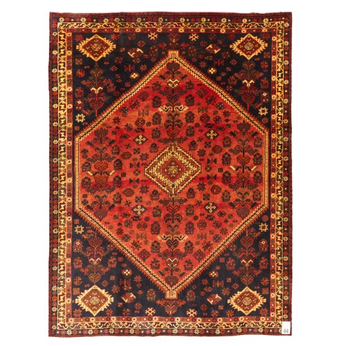 44 · A VEGETABLE-DYE PERSIAN QASHQAI (287L X 209W CM)