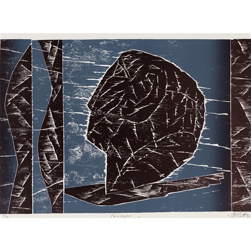 76 · JOHN PRATT (born 1952) Passage 1996 woodcut, ed. 2/50 52.5 x 76cm (image); 57 x 76cm (sheet)