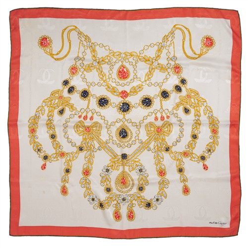 CARTIER, SILK SCARF
