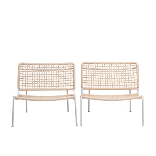 42 · PIERO LISSONI PAIR OF 'CARBON FROG' LOUNGE CHAIRS FOR LIVING DIVANI