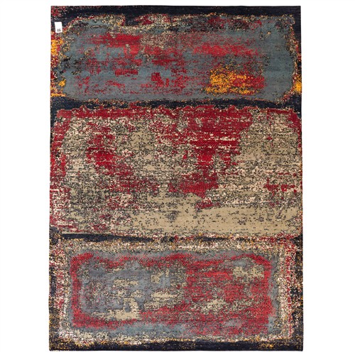 46 · A NEW CONTEMPORARY MOSAIC-PATTERNED DESIGNER CARPET (365L X 262W CM)