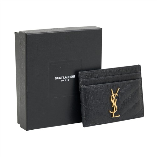 50 · SAINT LAURENT, CASSANDRE CARD HOLDER
