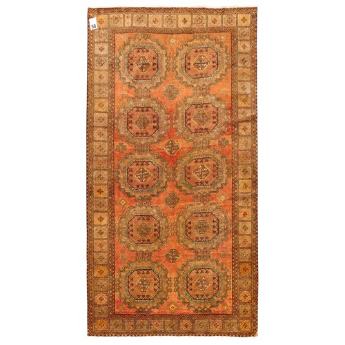 A CAUCASIAN-DESIGN PERSIAN SHIRVAN (335L X 175W CM)