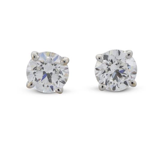 274 · DIAMOND STUD EARRINGS