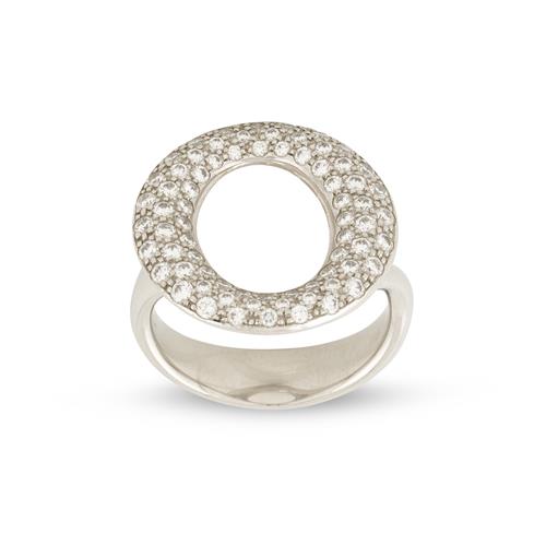 Tiffany & Co., Platinum And Diamond, Elsa Peretti Sevillana Ring