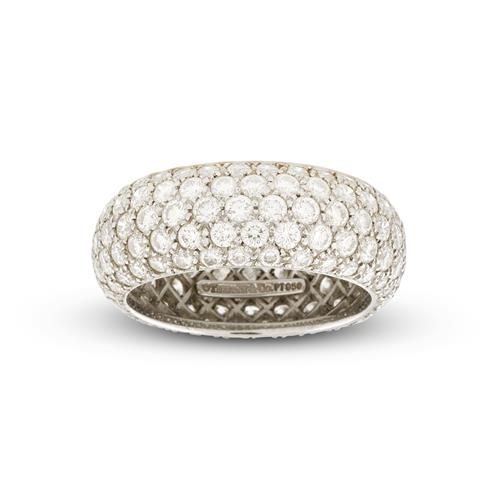 Tiffany & Co., Platinum And Diamond Ring