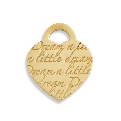 39 · TIFFANY & CO., 18CT GOLD DREAM HEART CHARM