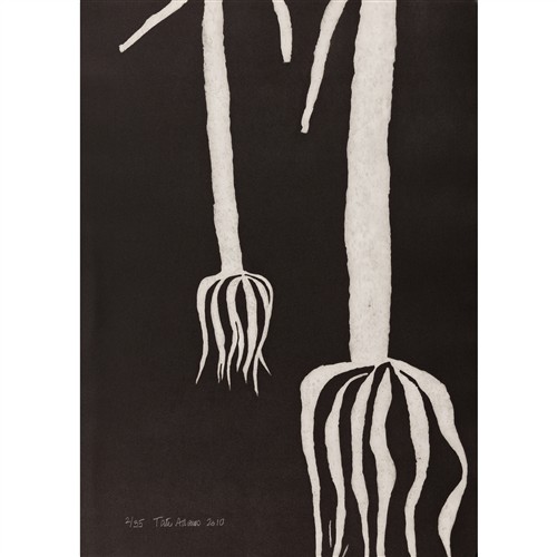 35 · TATE ADAMS (born 1922) Pandanus 2010 sugarlift aquatint, ed. 2/35 68 x 49cm (sheet)