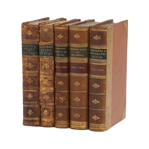 43 · BLACKBURN, Henry, [1870s–1890 LONDON GALLERY EXHIBITION NOTES, etc.]