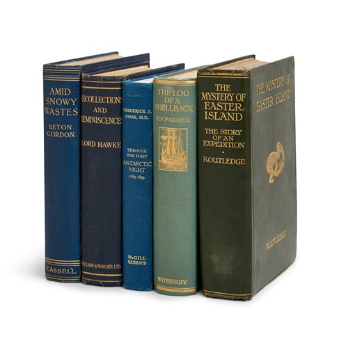30 · BOOKS: A SMALL GROUP OF VARIOUS ACCOUNTS OF EXPLORATION (5 vols)