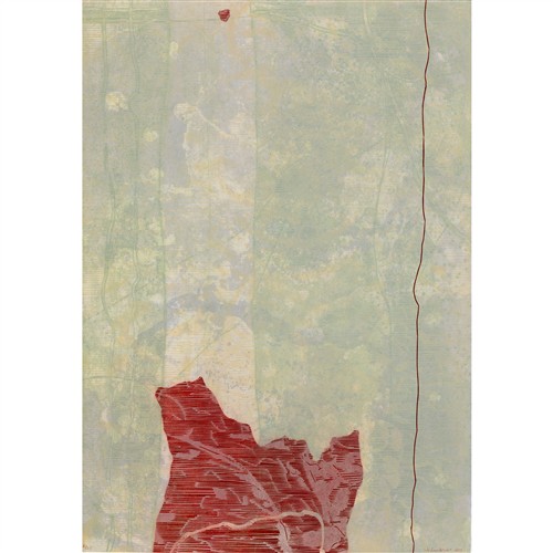 99 · JO LANKESTER (born 1972) Cortex - Balding Bay Walking Track 2018 intaglio and relief print, ed. 2/35 70.5 x 49.5cm (sheet)