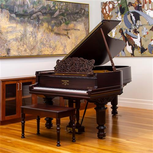 1 · A GRAND PIANO BY STEINWAY AND SONS Steinway & Sons, New York, London and Hamburg, Model B-211, numbered 566760