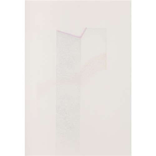 19 · SYBILLE SCHLUMBOM (born 1964) Light Shifting 2022 watercolour, mica, gum arabic (baren printed) 55.5 x 38cm (sheet)