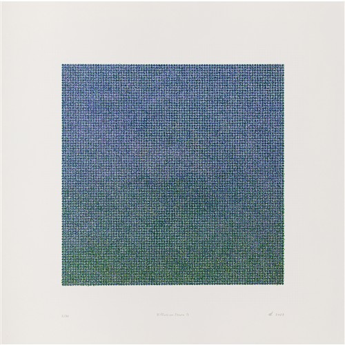 20 · ALTHEA RICHTER (born 20th Century) Diffusion (State I) 2023 screenprint, ed. 2/30 55 x 55cm (sheet)