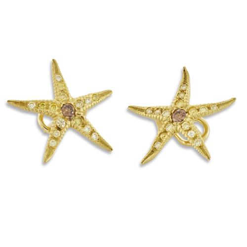 228 · TONY WHITE COLOURED DIAMOND EARRINGS, CIRCA 1995 Property of a Private New South Wales Collector