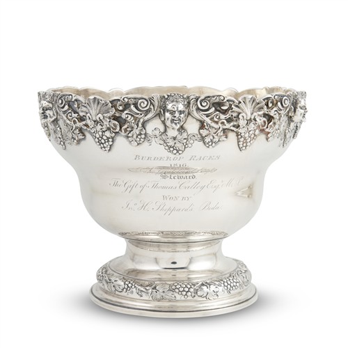 66 · A GEORGE II STERLING SILVER PUNCH BOWL John Payne, London, 1751