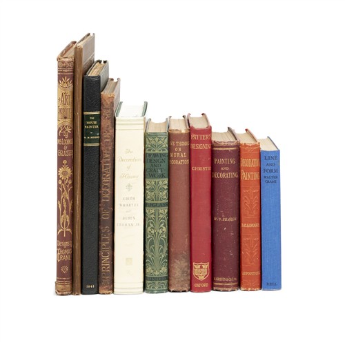 47 · BOOKS: A GROUP ON INTERIOR AND RELATED DESIGN, INCLUDING HOUSE PAINTING Mostly 19th century