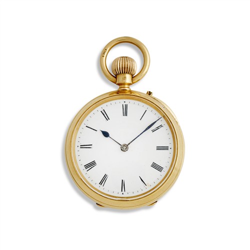 4 · P & A GUYE AN 18CT GOLD OPENFACE POCKETWATCH CIRCA 1890