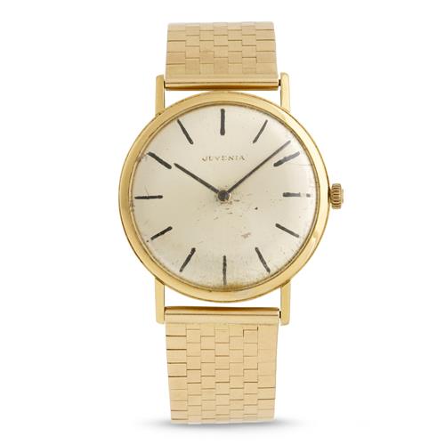 Juvenia A Gold Bracelet Watch 1960s