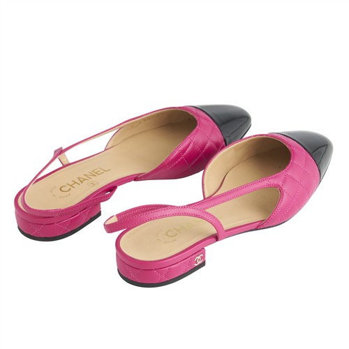 CHANEL, PAIR OF SLINGBACKS