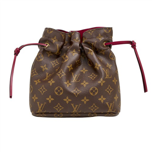 LOUIS VUITTON, NOÉ MONOGRAM CANVAS POUCH