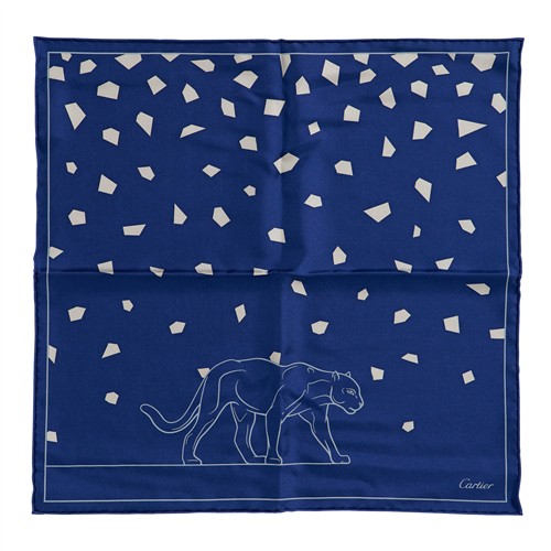 CARTIER, SILK SCARF