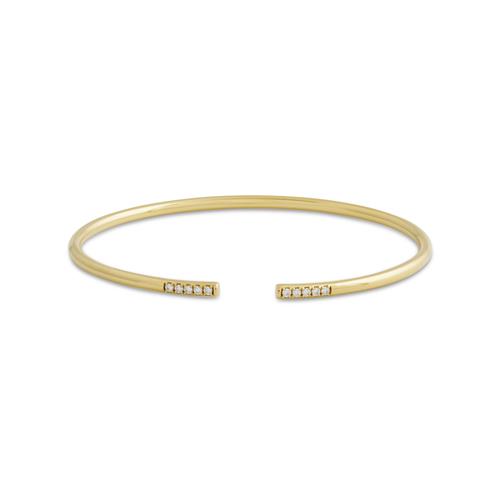 Tiffany & Co, 18ct Gold And Diamond Bangle