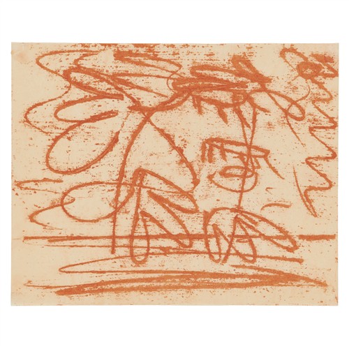 SIDNEY NOLAN (1917-1992) (Abstract) c.1940 transfer drawing on paper 20.5 x 25.5cm