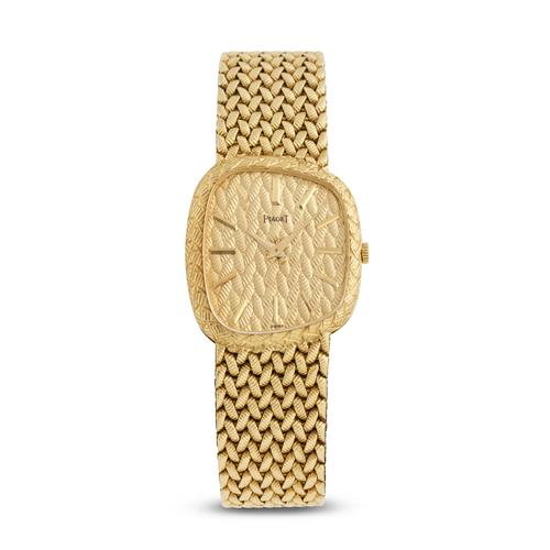 Piaget Ref 9467 D 3 An 18ct Gold Bracelet Watch Circa 1975