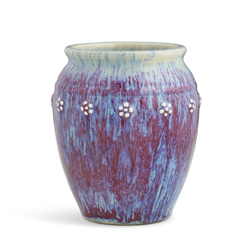 A Chinese Flambé-Glazed Jar, Qing Dynasty (1644-1912)