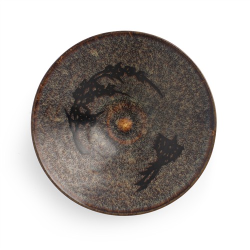 74 · A FINE CHINESE 'JIZHOU' PAPER-CUT RESIST-DECORATED CONICAL BOWL, POSSIBLY SOUTHERN SONG DYNASTY (1127-1279)