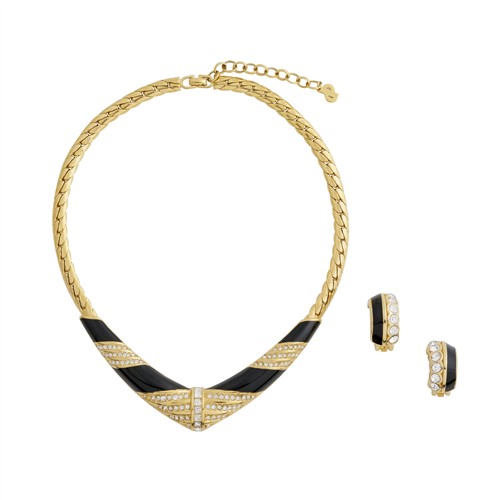 CHRISTIAN DIOR, VINTAGE DEMI-PARURE SET