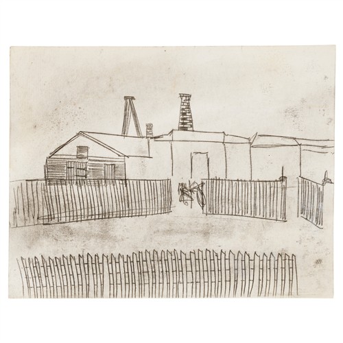 41 · SIDNEY NOLAN (1917-1992) (Factory) 1988 transfer drawing on paper 22.5 x 29cm