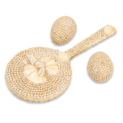 51 · A GROUP OF SHELL-DECORATED OBJECTS By Vicki Murfett, Melbourne Please see important information below regarding collection of lots i...
