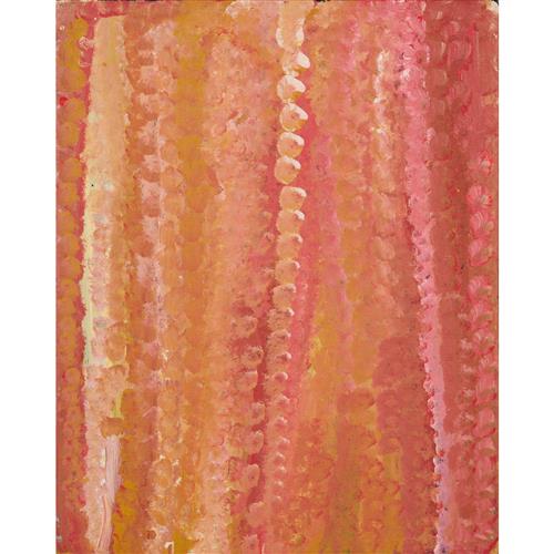 EMILY KAM KNGWARRAY (c.1910-1996) (Language group: Anmatyerr) Alhalkere 1994 synthetic polymer paint on linen 51 x 41.5cm