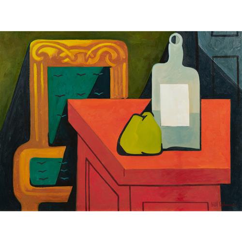 94 · BILL COLEMAN (1922-1993) 2D Still Life c.1970 oil on board 74 x 100cm