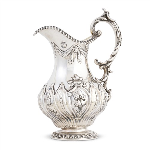72 · A VICTORIAN STERLING SILVER JUG R. & S. Garrard & Co., London, 1857